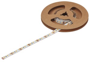 Taśma LED 2069 jednokolorowa, 8mm, 12V/4,8W/50m, 120 LED/m, Biały Ciepły 3000K (833.74.476)