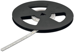 Taśma LED 3046 jednokolorowa w silikonowym rękawie, 8 mm, 24V/9,6W/5m, 120 LED/m, Biały ciepły 2700K/ Biały Zimny 5000K (833.76.348)