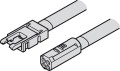 Loox5 Przewód 3-żyłowy do taśmy LED Multi-White, 12V, 8mm, długość 2000 mm (833.95.702)