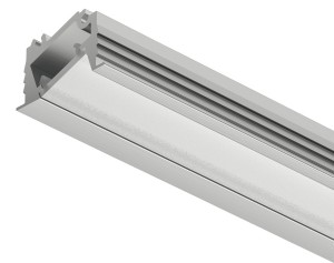 Profil wpuszczany 1106 do taśm LED 5mm, klosz biały opal, profil srebrny, 3m (833.95.728)