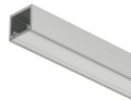 Profil nawierzchniowy,Häfele Loox5 2102, do taśm LED 8mm, Srebrny/3.0m (833.95.734)