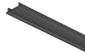 Klosz do profilu led o szer. 13mm, czarny, 3m (833.95.760)