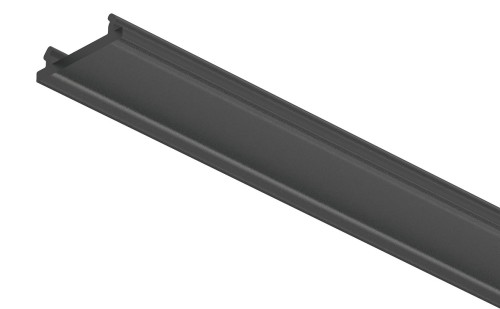 Klosz do profilu led o szer. 13mm, czarny, 3m (833.95.760)