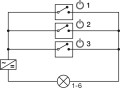 Dystrybutor box-to-box z funkcją wieloprzełącznikową, moc: 120W, napięcie: 24V, czarny, monochromatyczny (833.95.829)