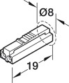 Przewód zasilający Häfele Loox5, do Häfele Loox5 12 V modułowy z łącznikiem zatrzaskowym 2-bieg. (monochromatyczna) (833.95.830)