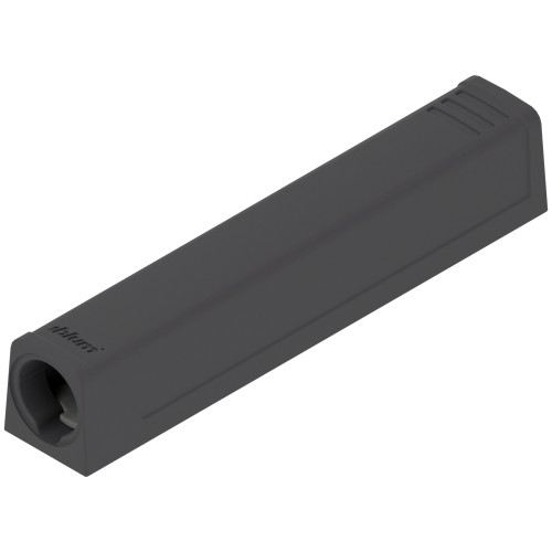 Adapter TIP-ON do drzwi, prosty (20/32 mm) Czarny Długi (956A1201)