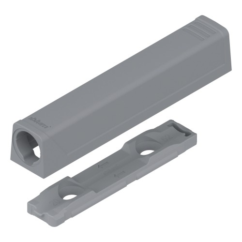 Adapter TIP-ON do drzwi, prosty (20/32 mm) Szary Długi (956A1201)