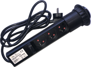 Port SLIM fi-60 3x230V Czarny z przewodem