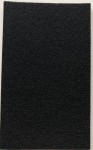 Podkładka filcowa czarna prostokąt, 15x80mm, h 3mm