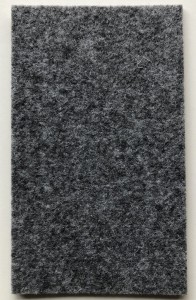  Podkładka filcowa szara prostokąt, 100x165mm, h 3mm