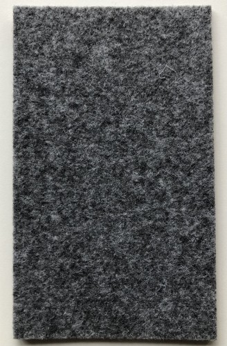 Podkładka filcowa szara prostokąt, 100x165mm, h 3mm