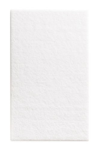 Podkładka filcowa biała prostokąt, 100x165mm, h 3mm