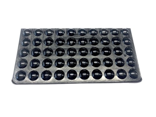 Odbojnik Silikonowy CZARNY fi 8mm h=2.5 mm (50 na arkuszu)