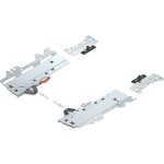MERIVOBOX - Zestaw TIP-ON BLUMOTION (Jednostka + Zabierak + Adapter), Typ S0, L-270-349 mm, Całkowita waga szuflady=0-10 kg, Biały (T60H4040)