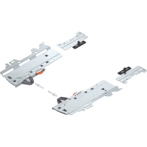 MERIVOBOX - Zestaw TIP-ON BLUMOTION (Jednostka + Zabierak + Adapter), Typ S0, L-270-349 mm, Całkowita waga szuflady=0-10 kg, Biały (T60H4040)