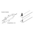 SPACE STEP - Zestaw, tworzywo sztuczne/stal, L=460 mm (Z95.4600)