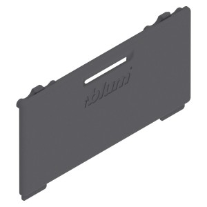 MERIVOBOX Zaślepka wewnętrzna ZA4.540, symetryczna, pogłębiony (blum) Antracyt (ZA4.5400.BTABD V1000OG-M)