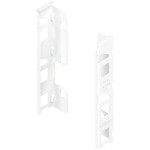 Uchwyt drewnianej ścianki tylnej LEGRABOX, wys. K (144 mm), prawy+lewy Biały (ZB7K000S)