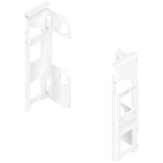 Uchwyt drewnianej ścianki tylnej LEGRABOX, wys. M (106 mm), prawy+lewy Biały (ZB7M000S)