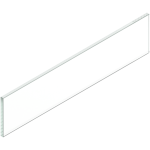 MERIVOBOX element dekoracyjny - bok, wysokość E, dł.=450 mm, szkło przezroczyste (ZE4M360G   E-S  PLV10  KL)