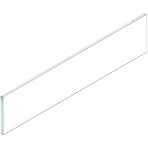 MERIVOBOX element dekoracyjny - bok, wysokość E, dł.=600 mm, szkło przezroczyste, 2 szt. w kpl. (ZE4M510G   E-S  PL S2  KL)