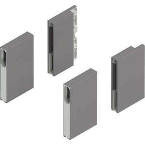MERIVOBOX BOXCOVER, wys. E, przedni/tylny, Szary indium kpl. (ZL4M00808 BVH R+L V1IG-M)