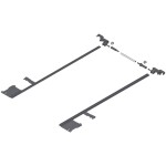 LEGRABOX Stabilizacja boczna, dł.=450-650 mm, KB=1400 mm, pełen wysuw, do przycięcia (ZS7M650LU)
