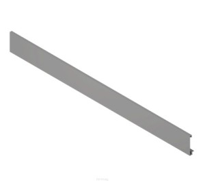 MERIVOBOX - front, szuflady wewnętrzne z relingiem poprzecznym KB=1200 mm, do przycięcia Szary indium (ZV4.1042M IG-M)