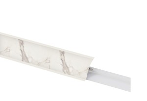 LISTWA PRZYBLATOWA-F800 ST9 4100x25x25MM Marmur Crystal